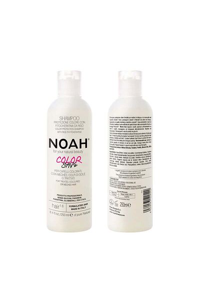 Noah Shampoo with rice phytokeratin for dyed hair (1.6), Noah, 250 ml