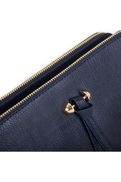 Nas Bag Geantă crossbody cu mai multe compartimente din seria Premium pentru femei (LĂȚime: 24 CM X DIMENSIUNE: 19 CM)