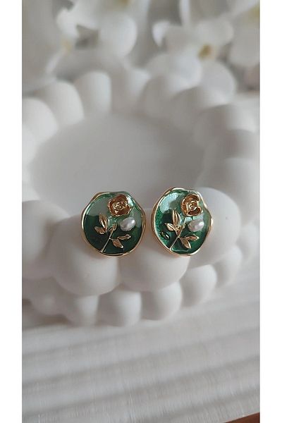 To Be Reborn Steel Enamel Bohemian Style Earrings New Season Summer Models