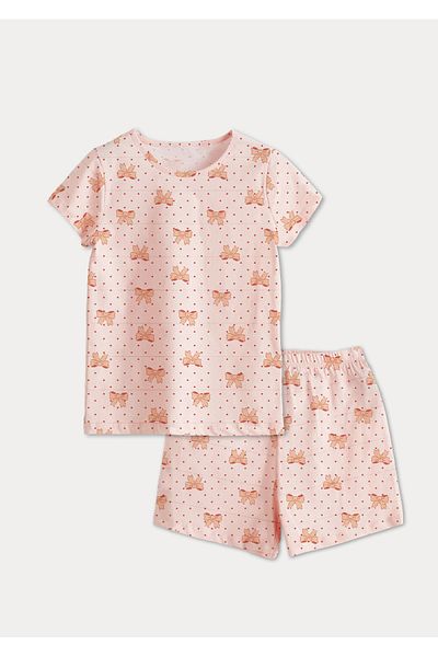 DFN Kids 4,5,6,7,8,9,10 Years Old Girl's Summer Top-Top Set