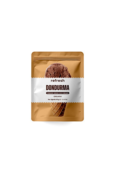 Refresh Chips Freeze Dry Kakaolu Dondurma - Dondurularak Kurutulmuş Dondurma - 30gr