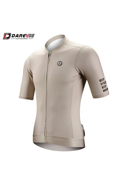 Choice M Milk Tea DAREVIE Cycling Jersey 2023 Fashion Women Cycling Jersey SPF 50 Man Bike Jersey High Qual