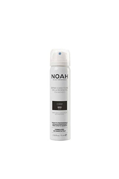 Noah Spray corector cu vitamina B5 pentru acoperirea rădăcinilor părului - BLACK, Noah, 75 ml