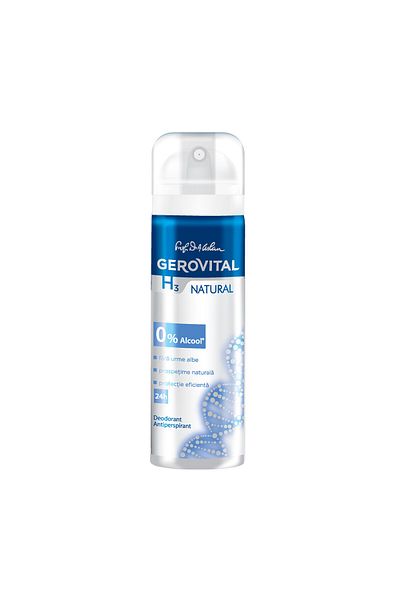 Rexona Deodorant Antiperspirant - GEROVITAL H3 CLASSIC 150 ml, Farmec