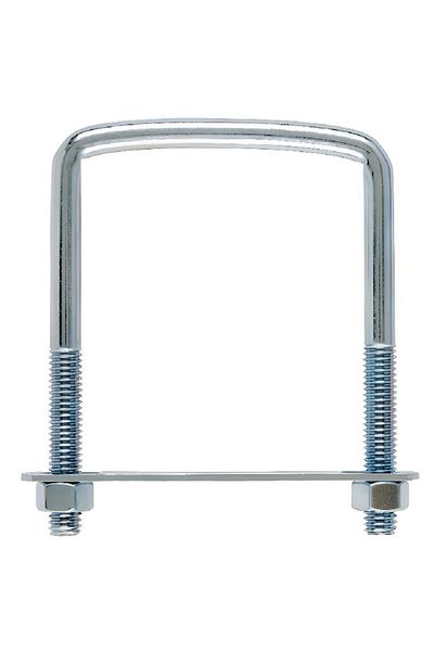 ACE Zinc Plated Square Bend U Bolt Silver 3inch