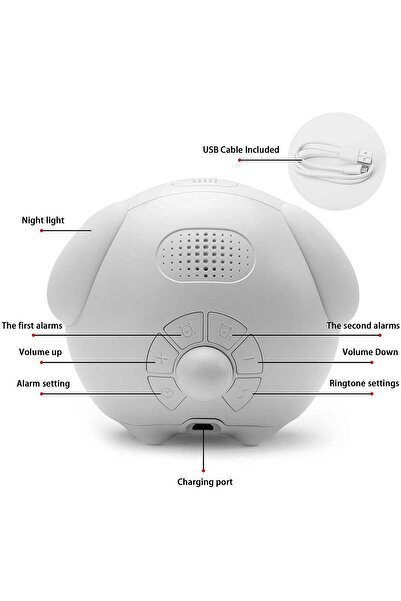 Kdhome KD Home Emoji digital alarm clock for children