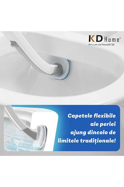 Kdhome Perie de curățare pentru toaletă KD Home SnapBrush