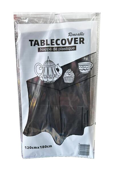 omeyva Plastik Naylon Su Geçirmez Parti Piknik Renkli Masa Örtüsü - 120x180 C...