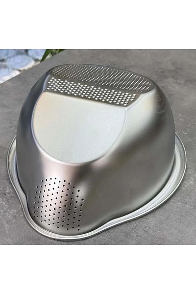 wise tree Multi-Purpose Rice Fruit Pasta Strainer Stainless Steel Strainer