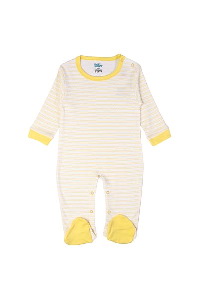 Babies Basic 5 piece New Born Set include Bib, Romper, Mittens, Cap, Sleepsuit- Life is Better