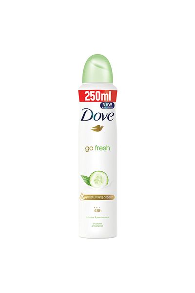Dove Deodorant spray Dove Go Fresh Cucumber & Green Tea, 250 ml