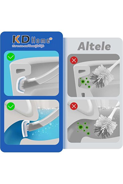 Kdhome KD Home SnapBrush Toilet Cleaning Brush