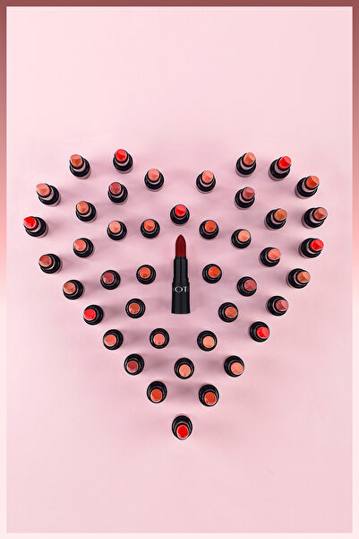 NOTE Mattemoist Lipstick Mat Bitişli Ruj 307 Dark Wine - Bordo