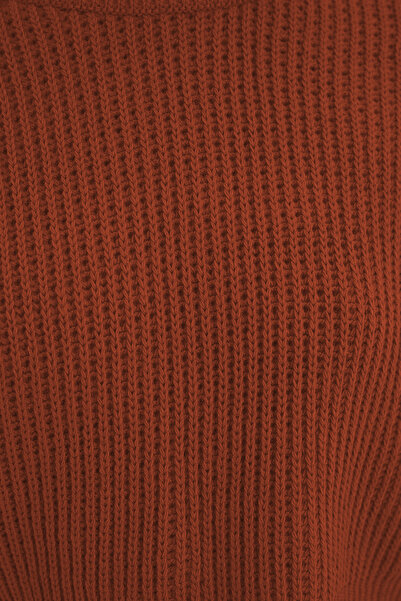 Trendyol Collection Tile Crop Wide Fit Spanish Sleeve Knitwear Sweater Twoaw20Kz0743