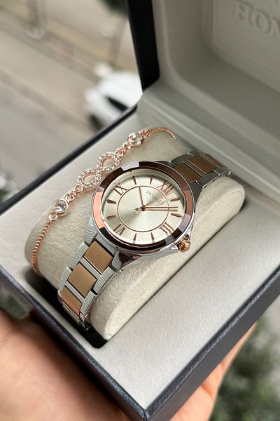 Homies Original Women's Wristwatch Set - Gift Box and Bracelet Hm5803S 010802