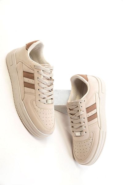 SOHO Beige-Brown Women's Sneaker 20677
