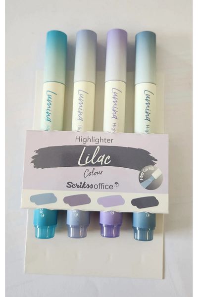 Scrikss Lumina Highlighter Set Lilac