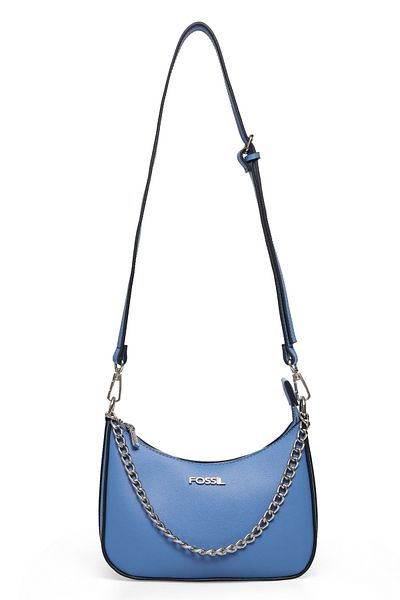 Fossil Torebka damska Dip Blue i torba na ramię Crossbody 05FO25Y5061