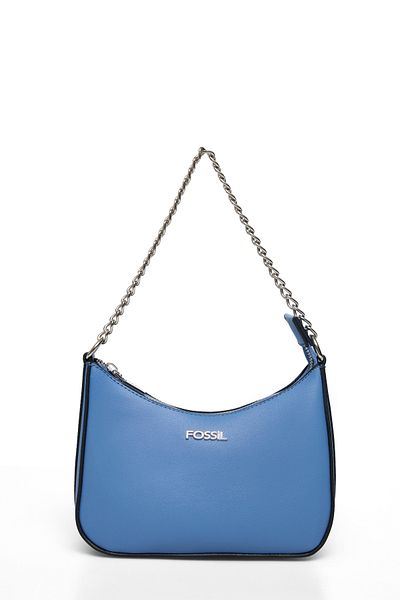 Fossil Torebka damska Dip Blue i torba na ramię Crossbody 05FO25Y5061