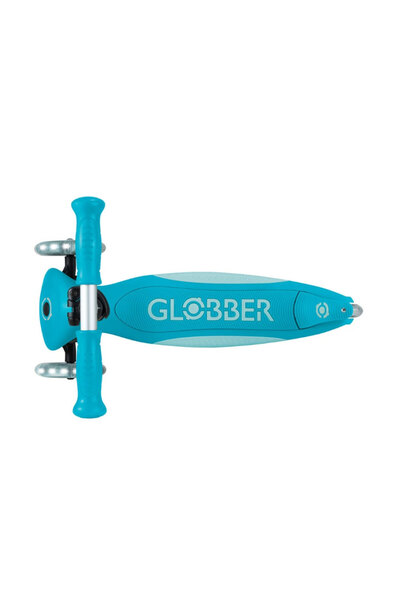 Globber Elite Deluxe Işıklı Scooter Mavi 439-605