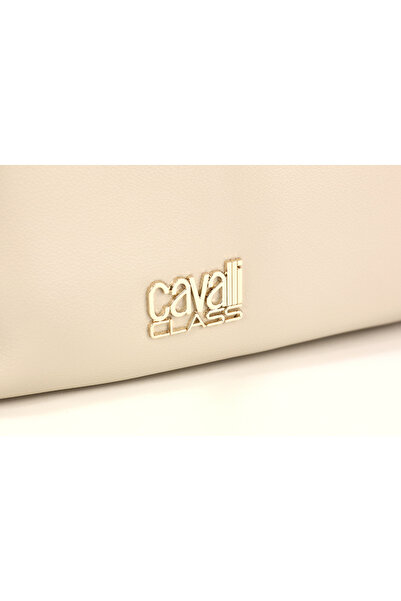 Class Roberto Cavalli Kabelka přes rameno, VALENTINA, béžová barva