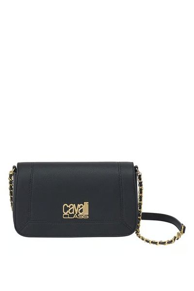 Class Roberto Cavalli Crossbody, Kabelka, LUCIANA, Černá barva