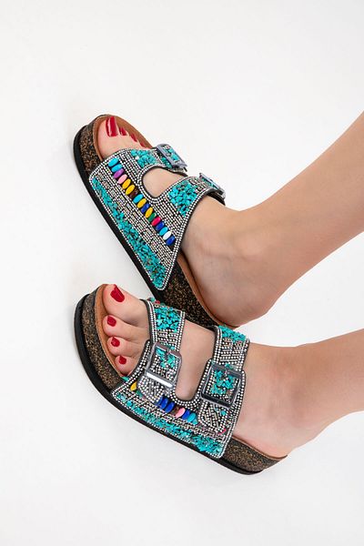 SOHO Black Women's Slippers 20709