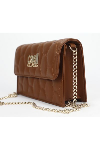 Class Roberto Cavalli Crossbody, Kabelka, BELLA, Karamelová barva