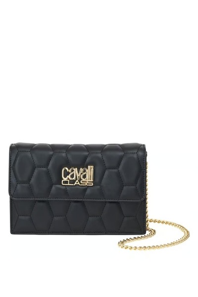Class Roberto Cavalli Kabelka crossbody, BELLA, černá barva