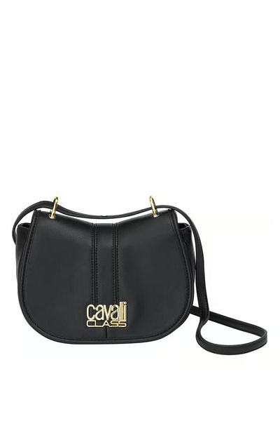 Class Roberto Cavalli Crossbody, Kabelka, BEATRICE, Černá barva