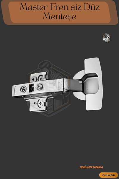 SAMET Cabinet Door Hinge Flat Cup Hinge Without Brake