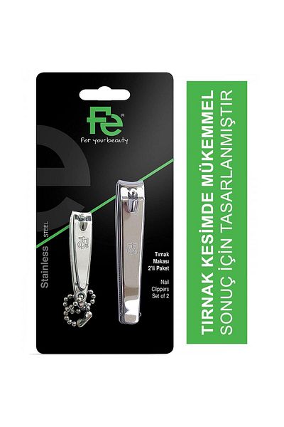 Fe Nail Clipper Set 2 Li Pı050
