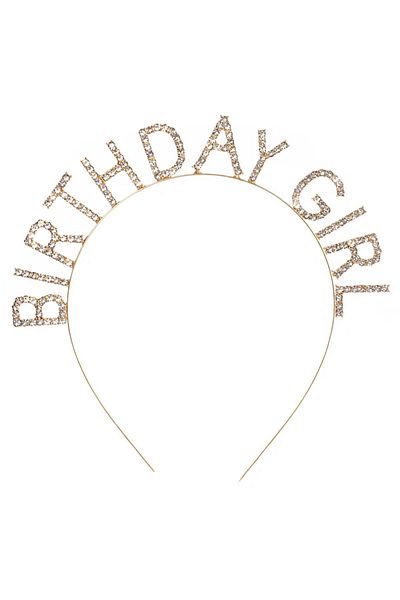 New Obsessions Birthday Girl Stone Στέμμα γενεθλίων για πάρτι γενεθλίων