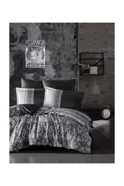 Clasy Бавовняний сатиновий комплект постільної білизни для двомісного ліжка