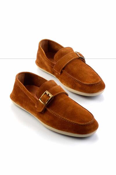 Bambi Taba Leather Erkek Loafer Ayakkabı E01304406502