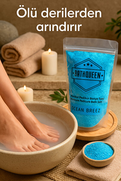naturgleam Okyanus Esintisi Manikür Pedikür Banyo Tuzu 1000gr (EPSOM SALT) Ki...