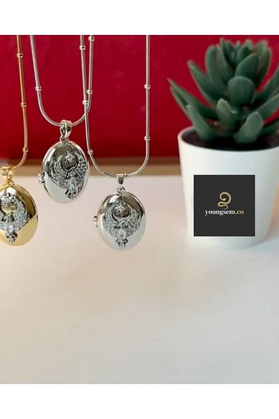 youngsem Alya Necklace Steel Phoenix Pendant |   Far City