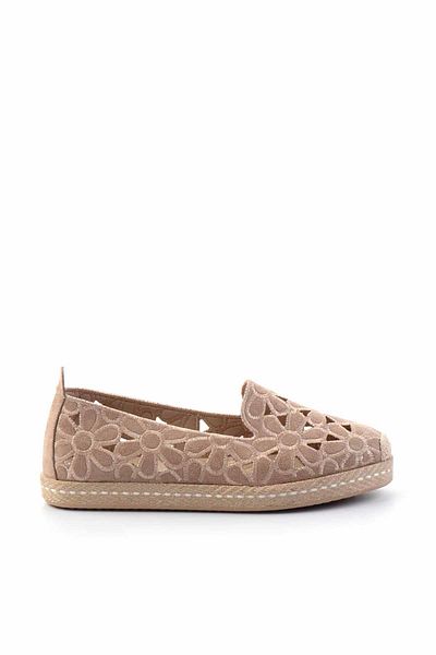 Bambi Norkový semišový dámský espadrilka K01117992302