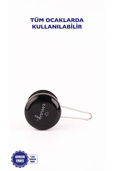 EMAYlab Star Patterned Enamel Coffee Pot (Can Be Used on All Stoves)