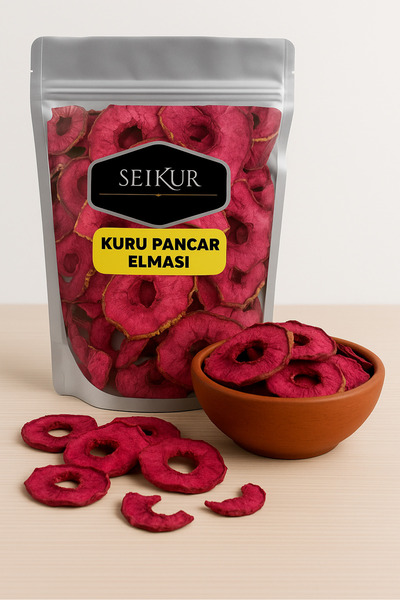 SELKUR Kuru Pancar Elması 100GR-ŞEKERSİZ-