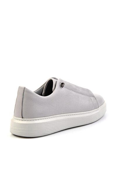 Bambi Gri Leather Erkek Casual Ayakkabı E01084211343