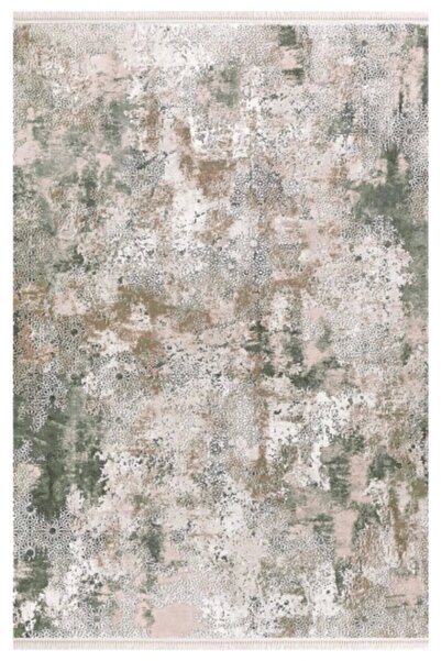 Padişah Halı Santo Serisi 31879 040 Yeşil Kahve