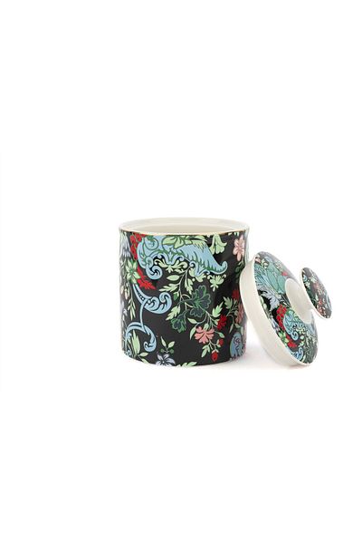 Mikasa Moor Garden Black Jar 680ml 12X15Cm