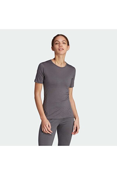 adidas Γυναικείο μπλουζάκι προπόνησης Xperior Merino 150 Baselayer σε γκρι χρ...