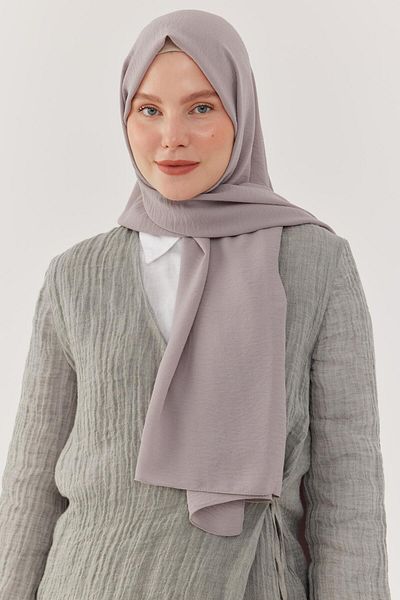 MİRSOY SCARF Γκρι τζαζ σάλι