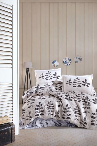 Clasy Double 100% Cotton Hafsa Set - Four Seasons