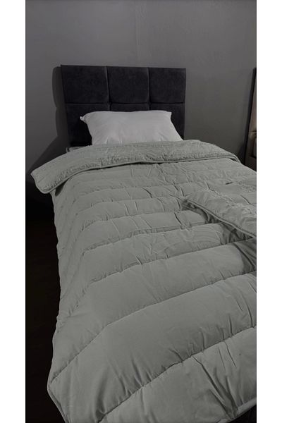 Clasy Satin 100% Cotton Satin Single Quilt Avola V2 Sage