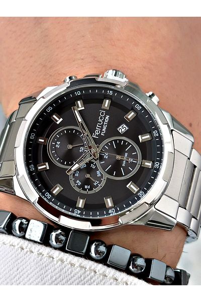 Ferrucci Funciton Function Multi Function Men's Wristwatch 3 Atm Waterproof