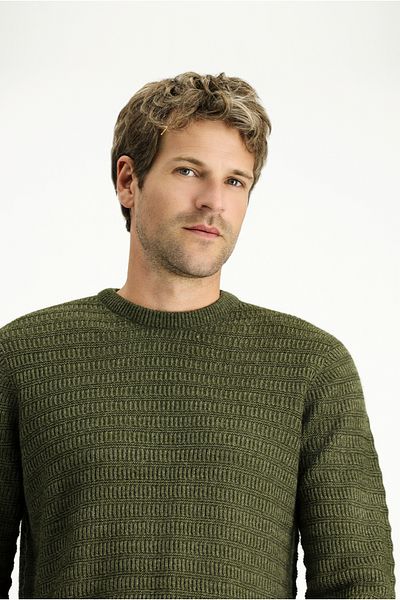 Kiğılı Crew Neck Regular Fit Patterned Knitwear Sweater