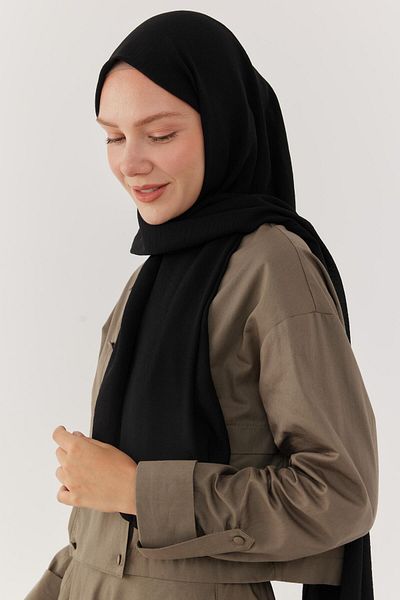 MİRSOY SCARF Black Jazz Shawl